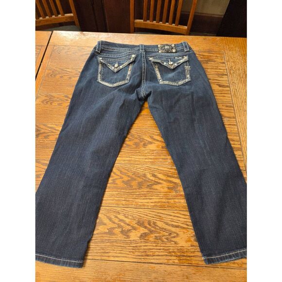 Miss Me mid-rise easy crop jeans sz 31x22 - Picture 5 of 6